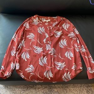Patterned Blouse - Size M